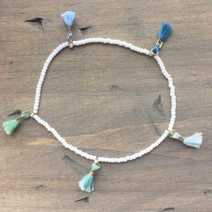 Multi tassel bracelet